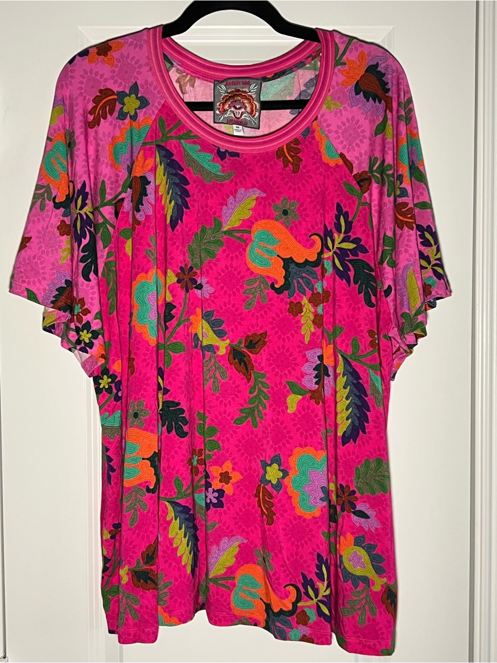 Johnny Was The Janie Favorite Flutter Raglan Sleeve Top